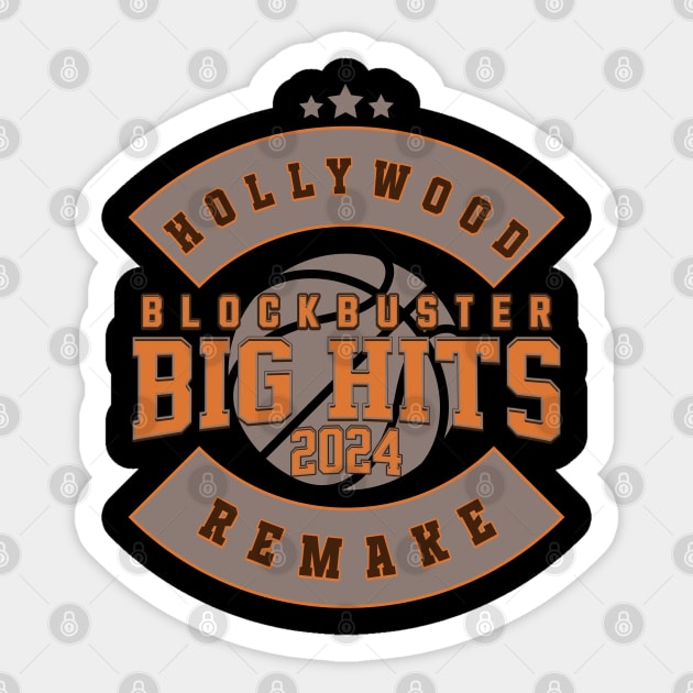 Hollywood Remake Sticker by TEENIE DESIGN